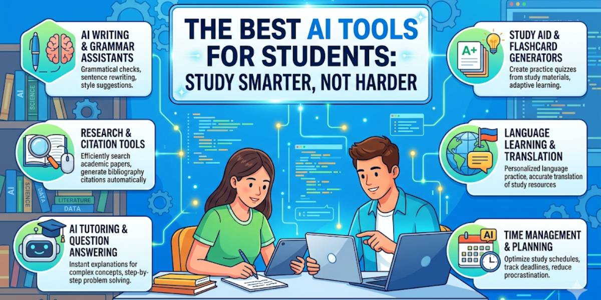 The Best AI Tools for Students: Study Smarter, not Harder The Best AI Tools for Students: Study Smarter, not Harder