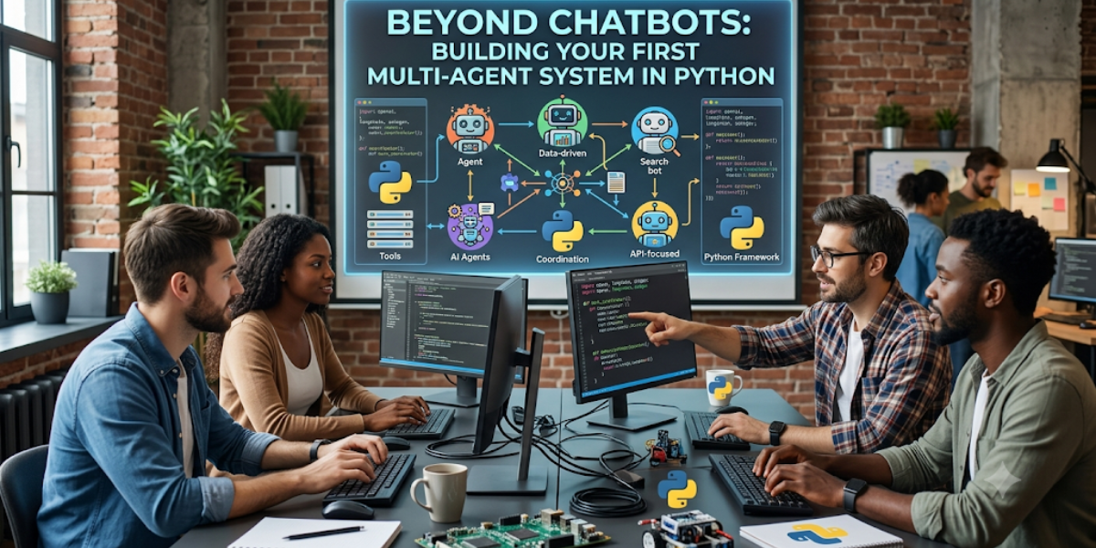  “Beyond Chatbots: Building Your First Multi-Agent System in Python”
