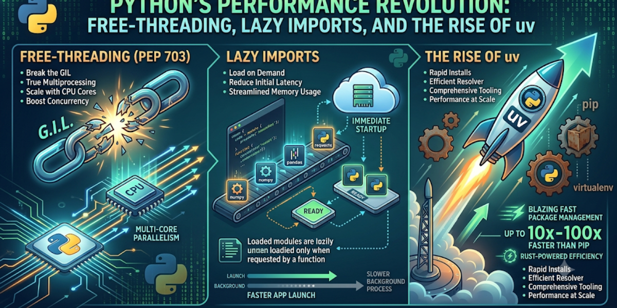 Python's Performance Revolution: Free-Threading, Lazy Imports, and the Rise of uv Python's Performance Revolution: Free-Threading, Lazy Imports, and the Rise of uv