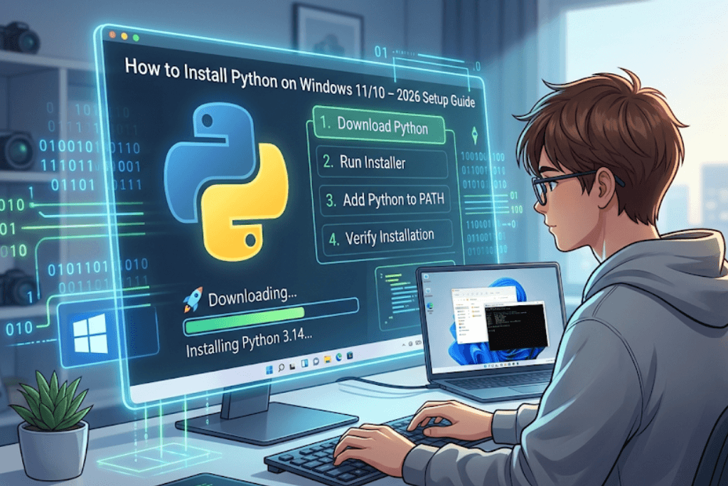 How to Install Python on Windows 11/10 – 2026 Setup Guide