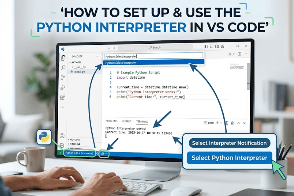 How to Set Up and Use the Python Interpreter in VS Code