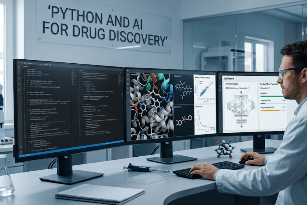 Python and AI for drug discovery