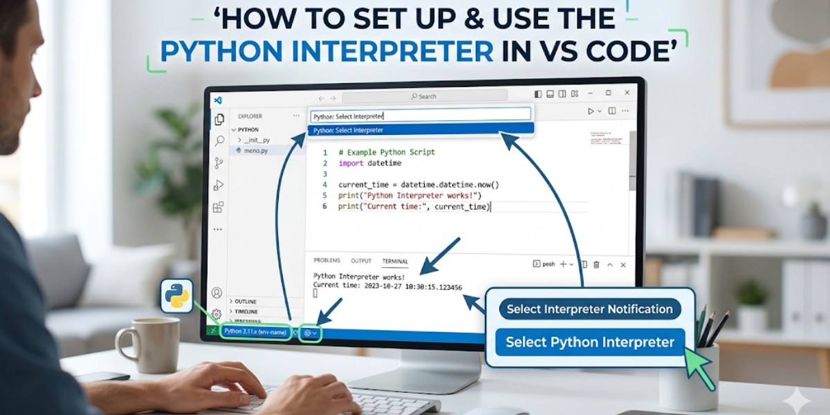 How to Set Up and Use the Python Interpreter in VS Code