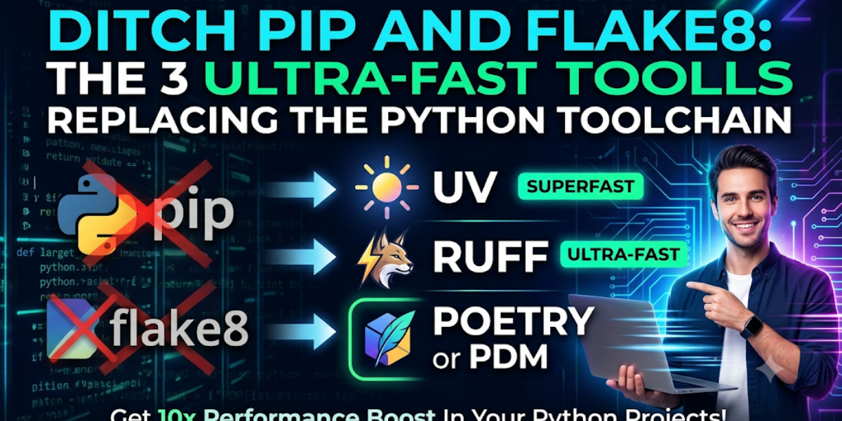 “Ditch Pip and Flake8: The 3 Ultra-Fast Tools Replacing the Python Toolchain”