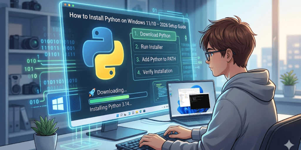 How to Install Python on Windows 11/10 – 2026 Setup Guide