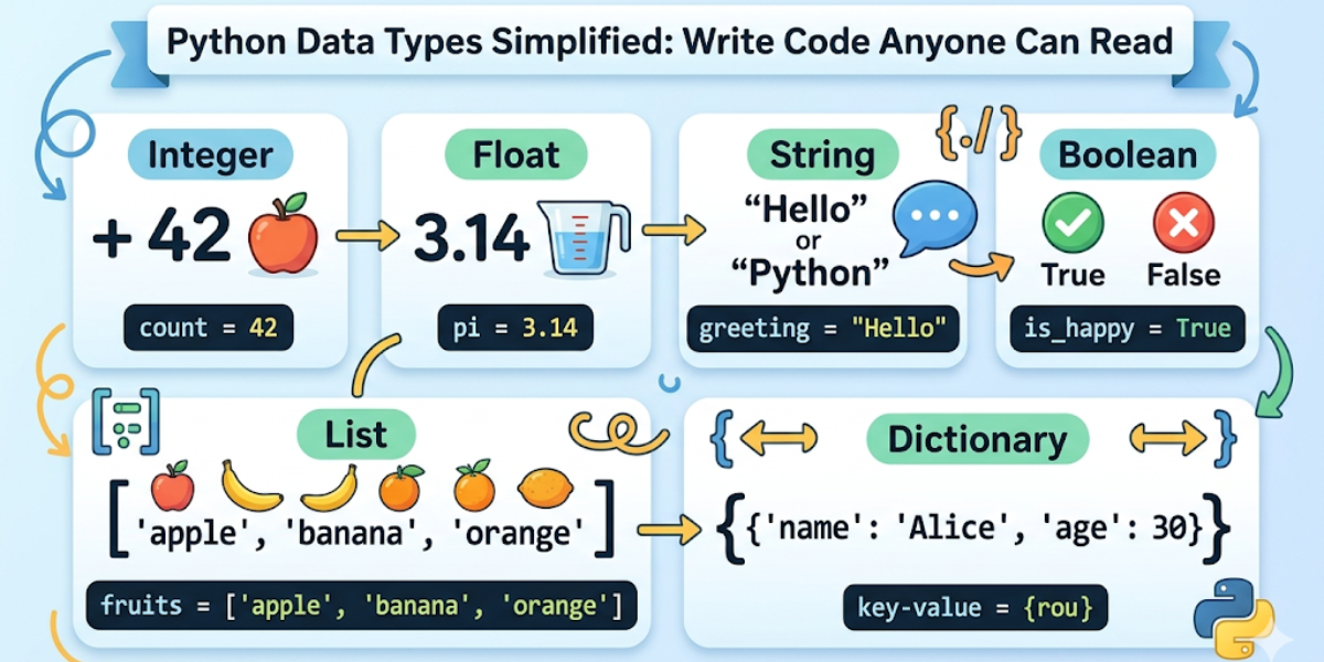 Python Data Types Simplified: Write Code Anyone Can Read