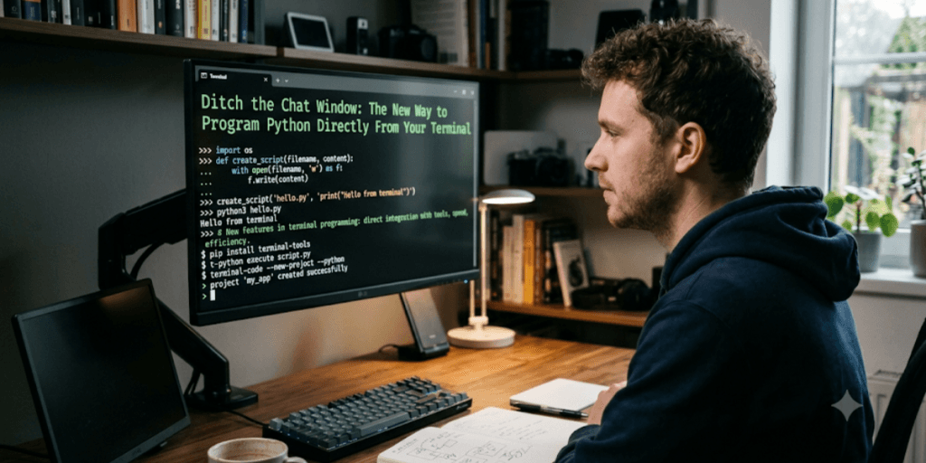 "Ditch the Chat Window: The New Way to Program Python Directly From Your Terminal"