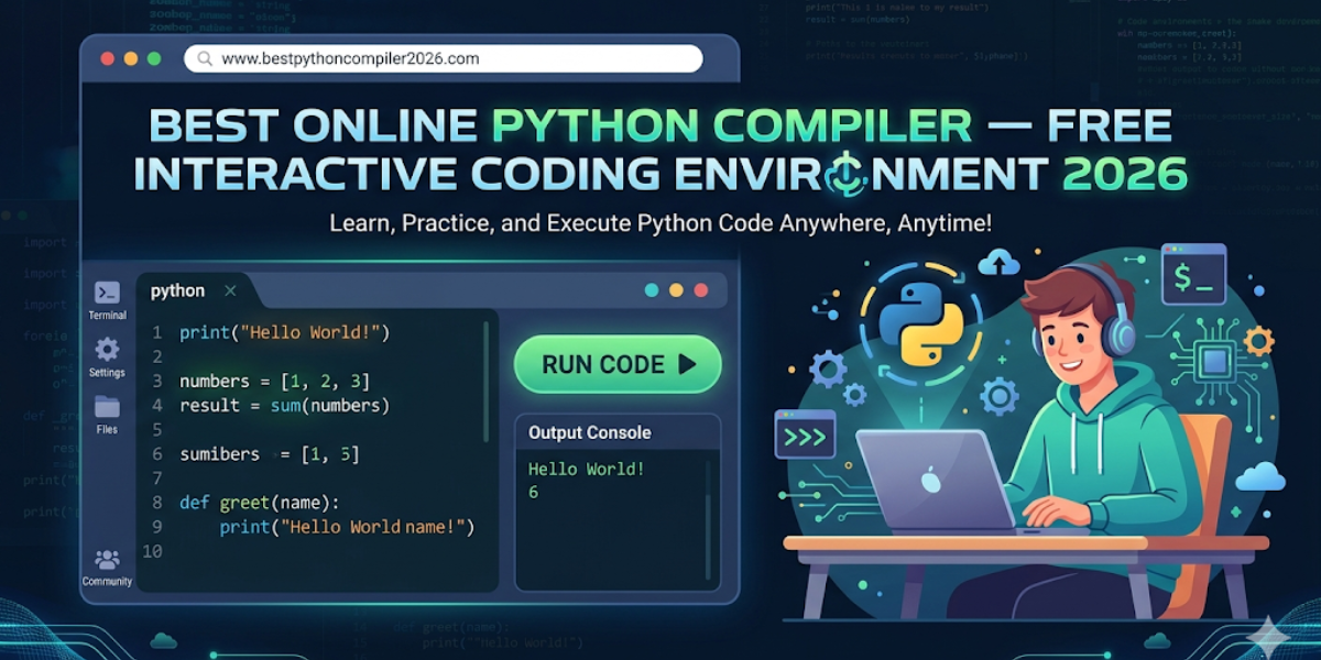 Best Online Python Compiler – Free Interactive Coding Environment 2026