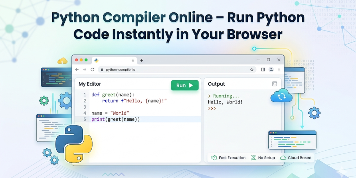 Python Compiler Online – Run Python Code Instantly in Your Browser