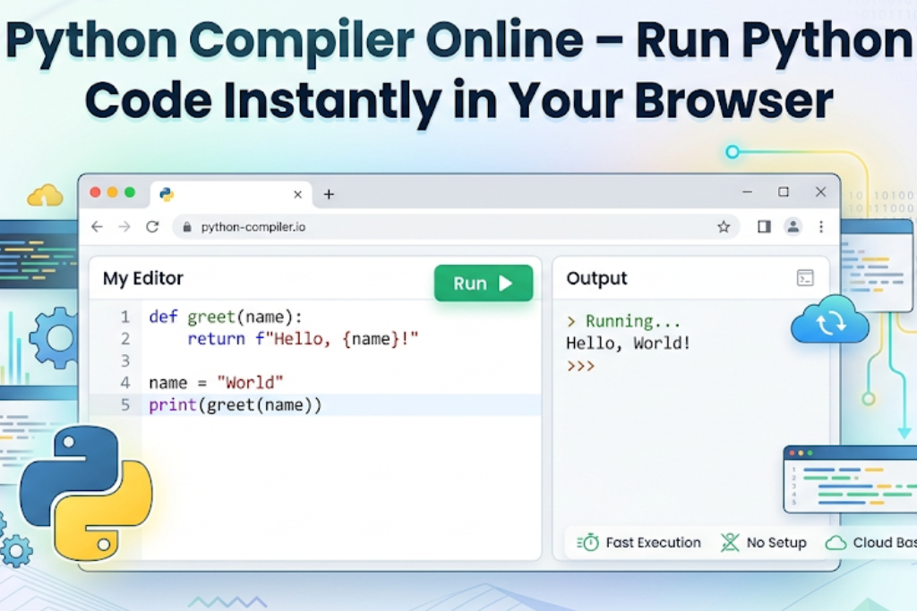 Python Compiler Online – Run Python Code Instantly in Your Browser