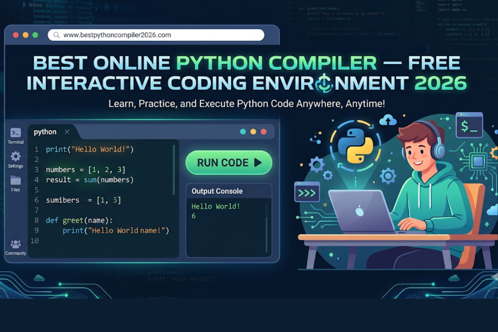 Best Online Python Compiler – Free Interactive Coding Environment 2026