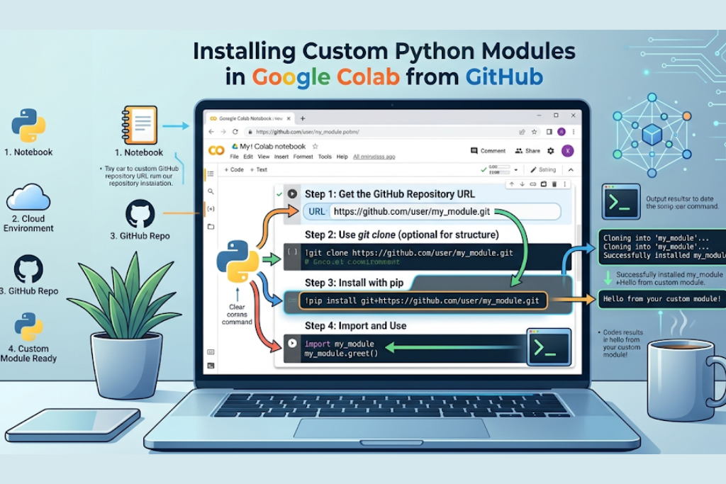 Installing Custom Python Modules in Google Colab from GitHub