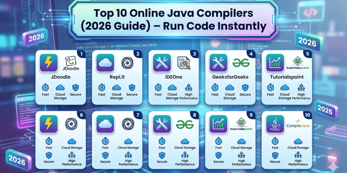 Top 10 Online Java Compilers (2026 Guide) – Run Code Instantly