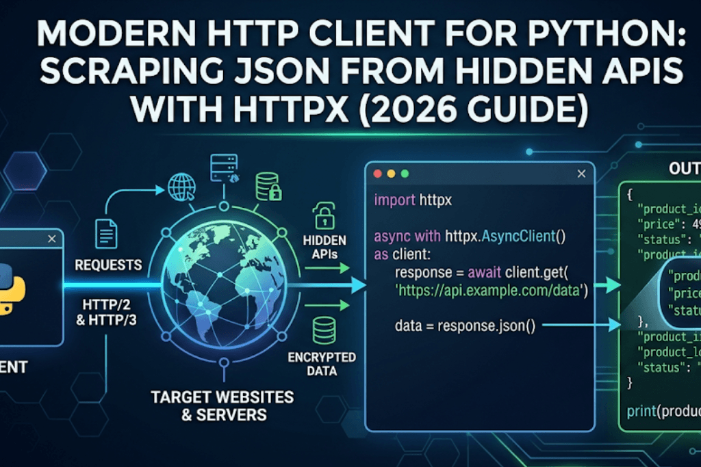 Modern HTTP Client for Python: Scraping JSON from Hidden APIs with HTTPX (2026 Guide)