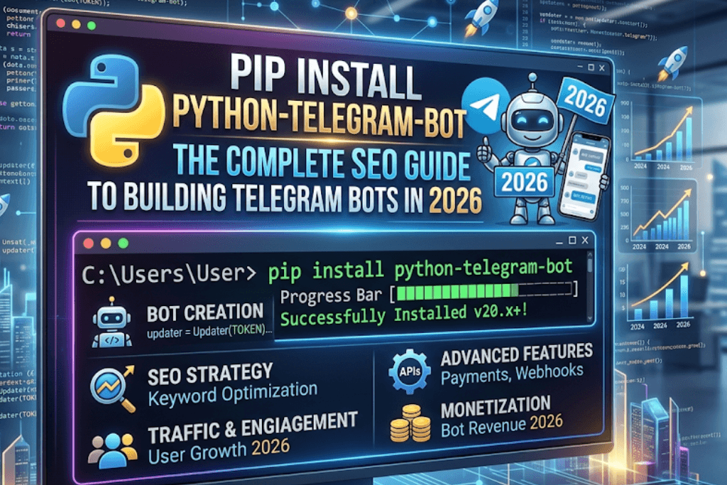 Pip Install Python-Telegram-Bot: The Complete SEO Guide to Building Telegram Bots in 2026