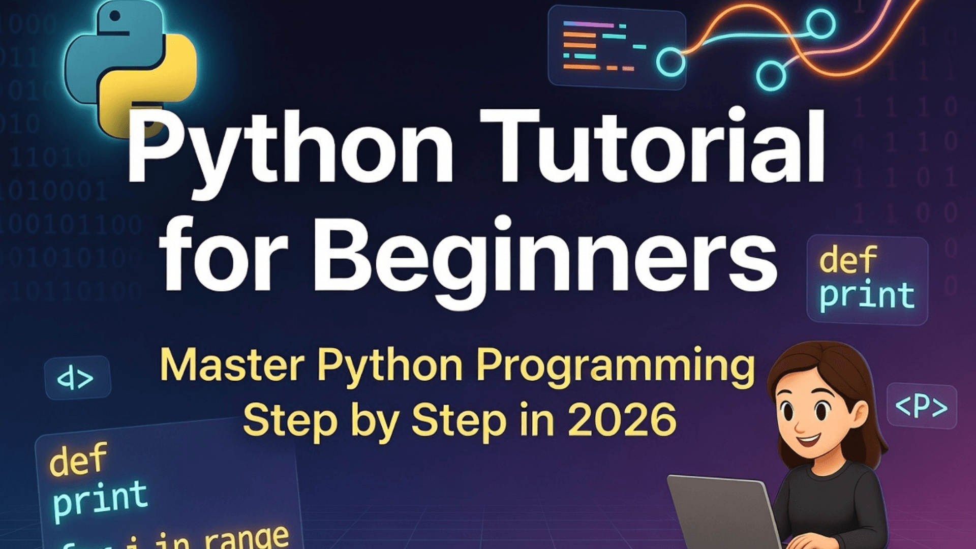 Python Tutorial for Beginners: Master Python Programming Step by Step in 2026