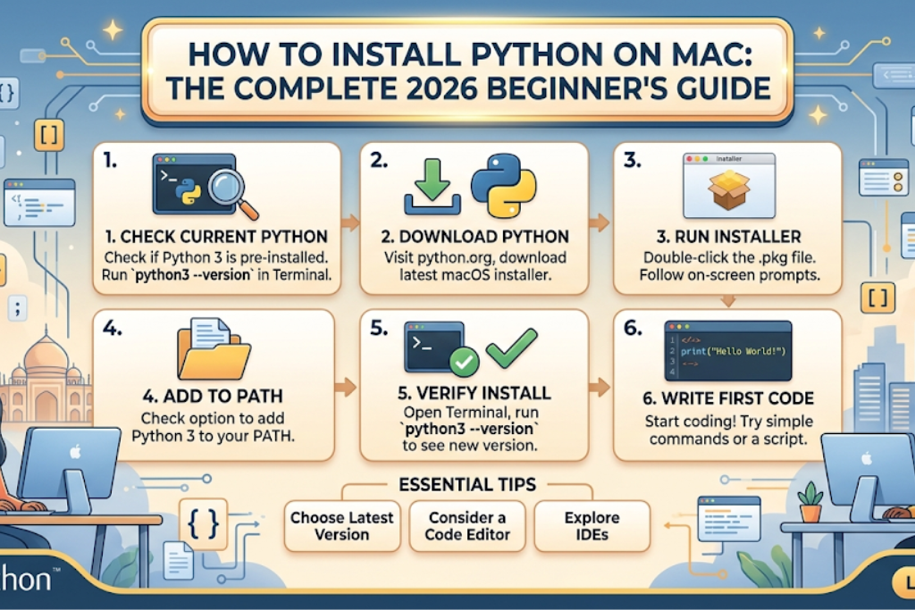 How to Install Python on Mac: The Complete 2026 Beginner’s Guide
