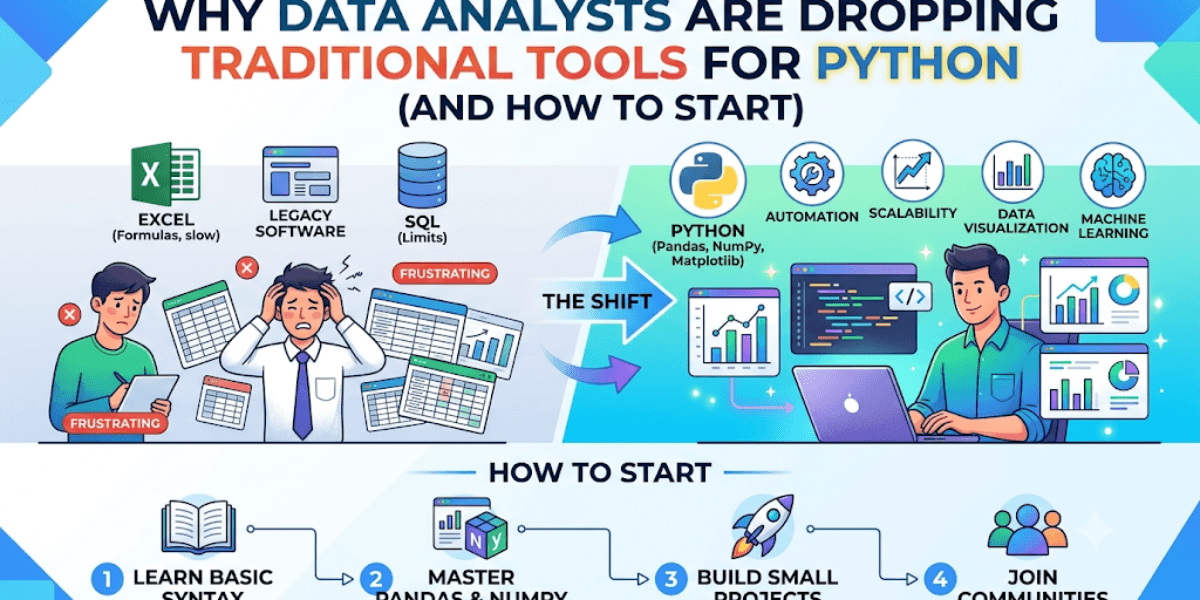Why Data Analysts Are Dropping Traditional Tools for Python (And How to Start)