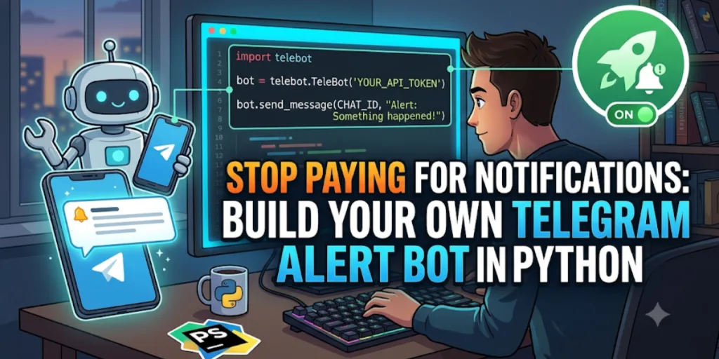 Stop Paying for Notifications: Build Your Own Telegram Alert Bot in Python