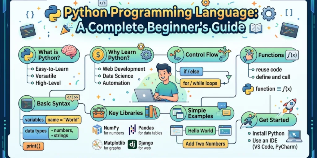 Python Programming Language: A Complete Beginner’s Guide