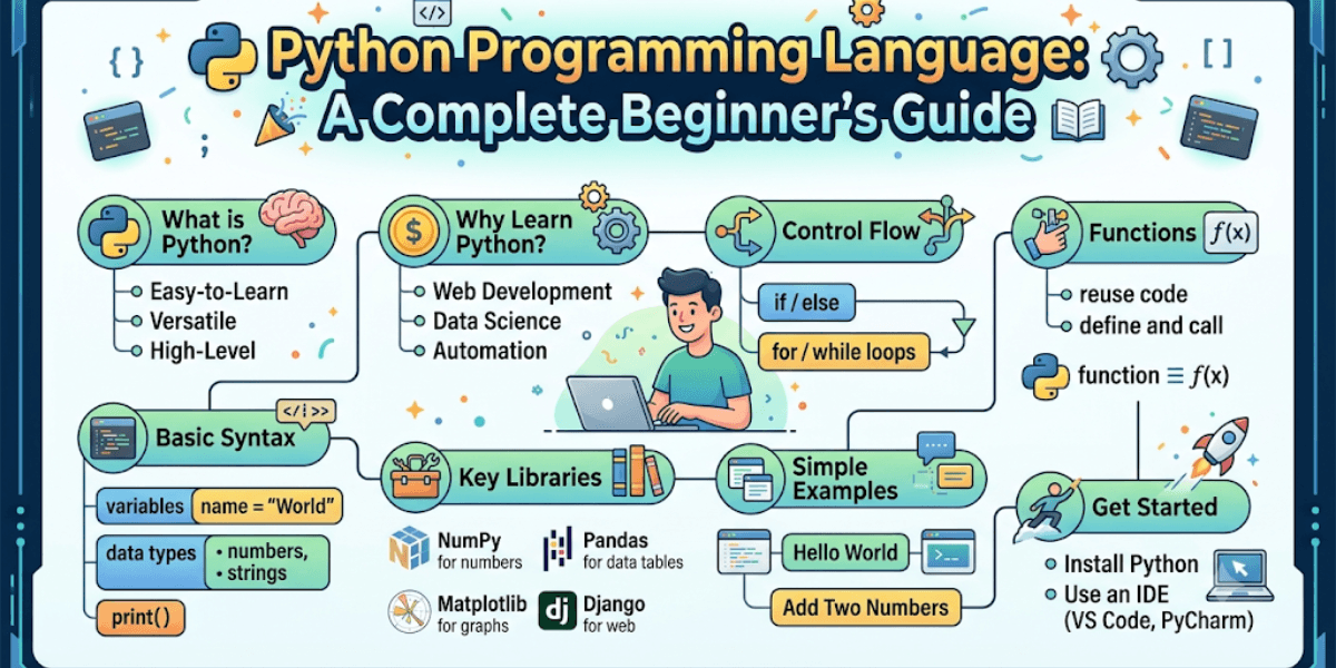 Python Programming Language: A Complete Beginner’s Guide