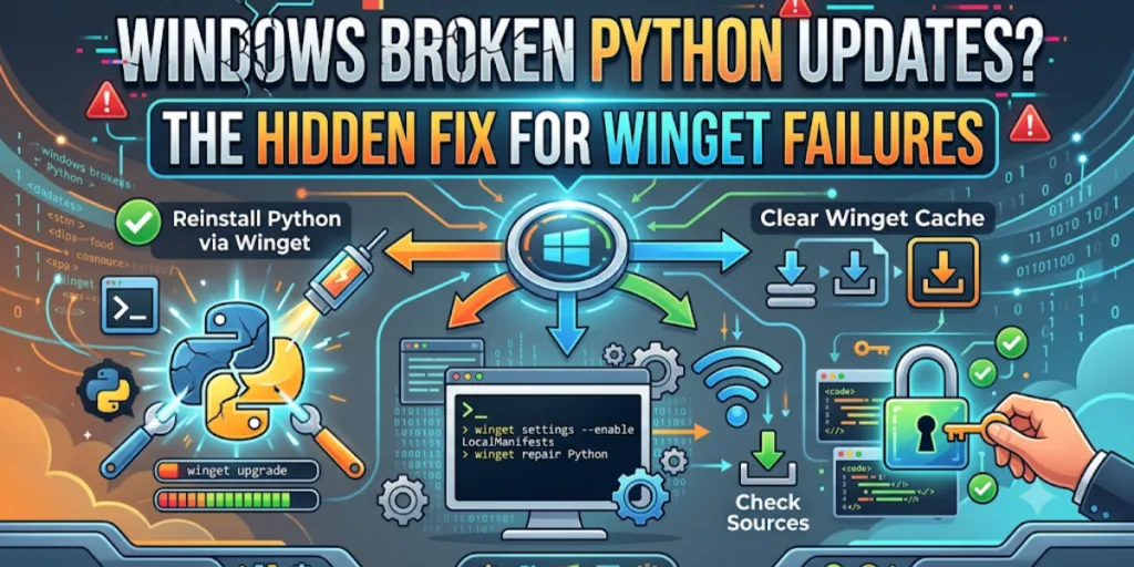 "Windows Broken Python Updates? The Hidden Fix for Winget Failures"