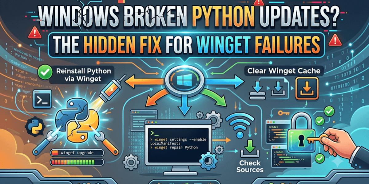 “Windows Broken Python Updates? The Hidden Fix for Winget Failures”