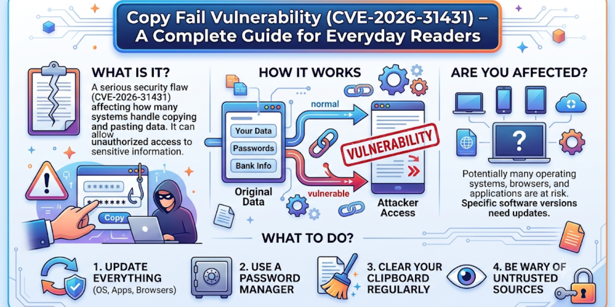Copy Fail Vulnerability (CVE-2026-31431) – A Complete Guide for Everyday Readers