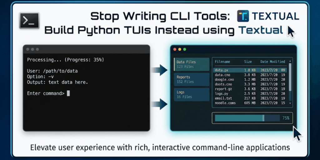 For decades, the command line has been the backbone of developer tooling. We write scripts that ask for input, print lines of text, and dump tables of data. We call these CLI tools. They work. But they are fragile.