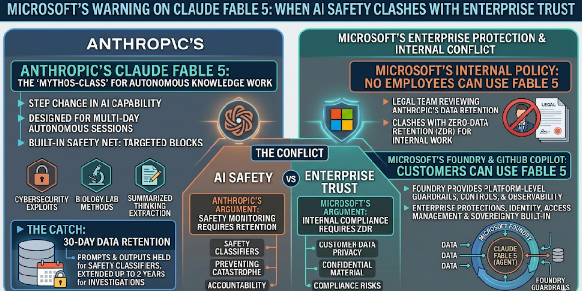 Microsoft's Warning on Claude Fable 5: When AI Safety Clashes with Enterprise Trust
