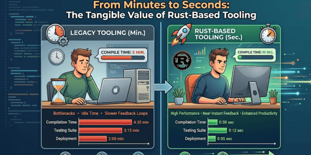 From Minutes to Seconds: The Tangible Value of Rust-Based Tooling