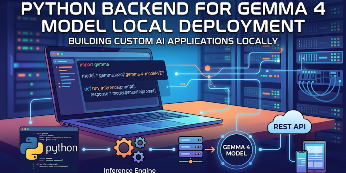 python backend for gemma 4 model local deployment