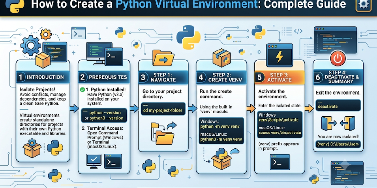 How to Create a Python Virtual Environment: Complete Guide 1 How to Create a Python Virtual Environment: Complete Guide